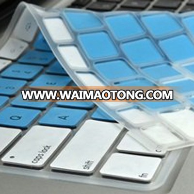 Customized silicone laptop keyboard cover for Macbook 13